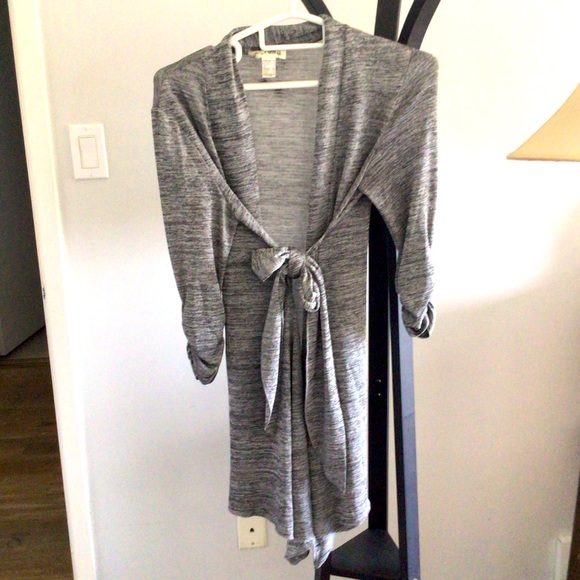 Joseph Ribkoff Tie-Front Cardigan - Picture 1 of 5